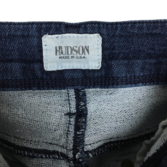 HUDSON Jeans Collin Flap Pocket Skinny Slim Fit Stretch Dark Wash Denim Size 29 - Picture 6 of 13